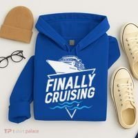 Finally Cruising Cruise Ship Family Vacation Gift Hoodie thumb 4