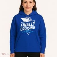 Finally Cruising Cruise Ship Family Vacation Gift Hoodie thumb 5