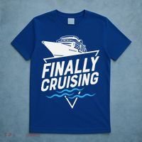 Finally Cruising Cruise Ship Family Vacation Gift T-Shirt thumb 5