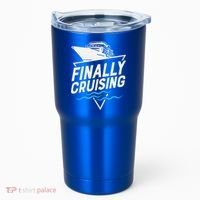 Finally Cruising Cruise Ship Family Vacation Gift Tumbler thumb 0