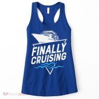 Finally Cruising Cruise Ship Family Vacation Gift Women's Tank Top thumb 0
