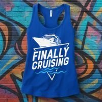 Finally Cruising Cruise Ship Family Vacation Gift Women's Tank Top thumb 3