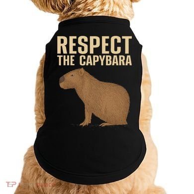 Funny Capybara Cavy Rodent Capybara Lover Doggie Tank