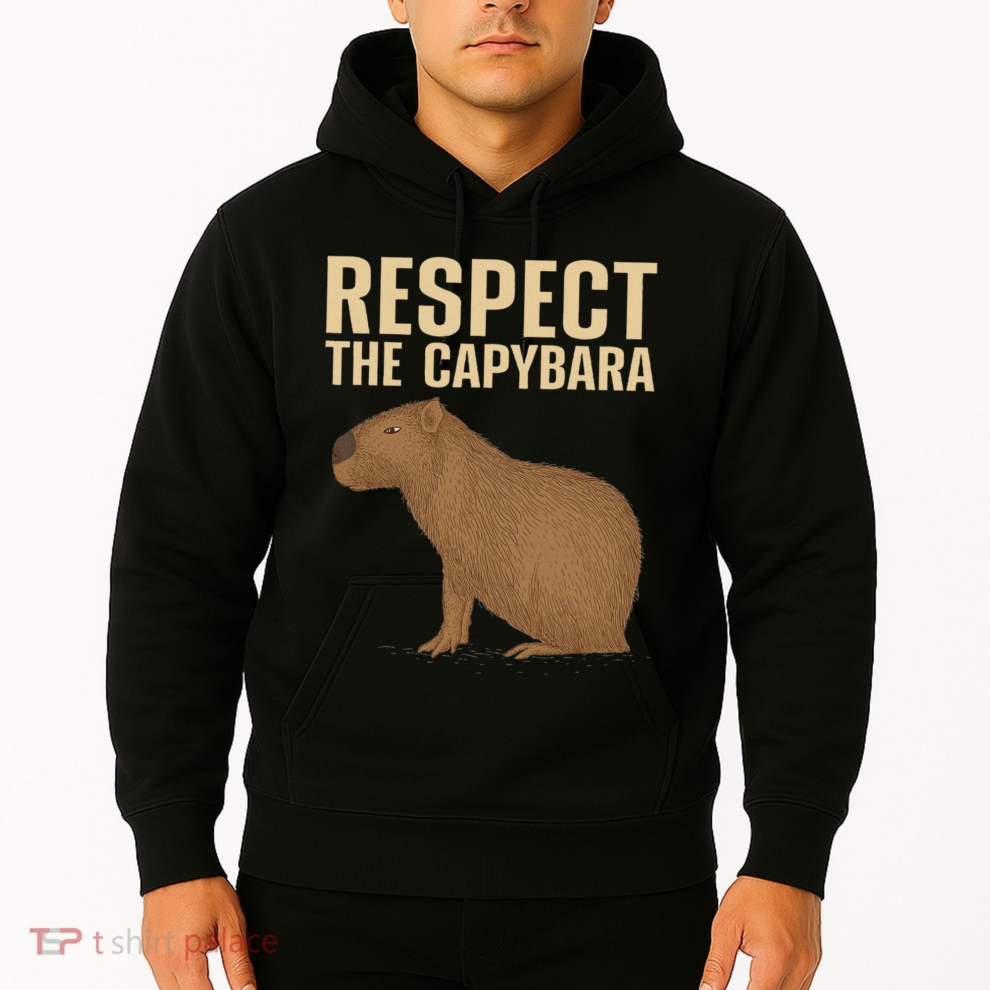 Funny Capybara Cavy Rodent Capybara Lover Hoodie