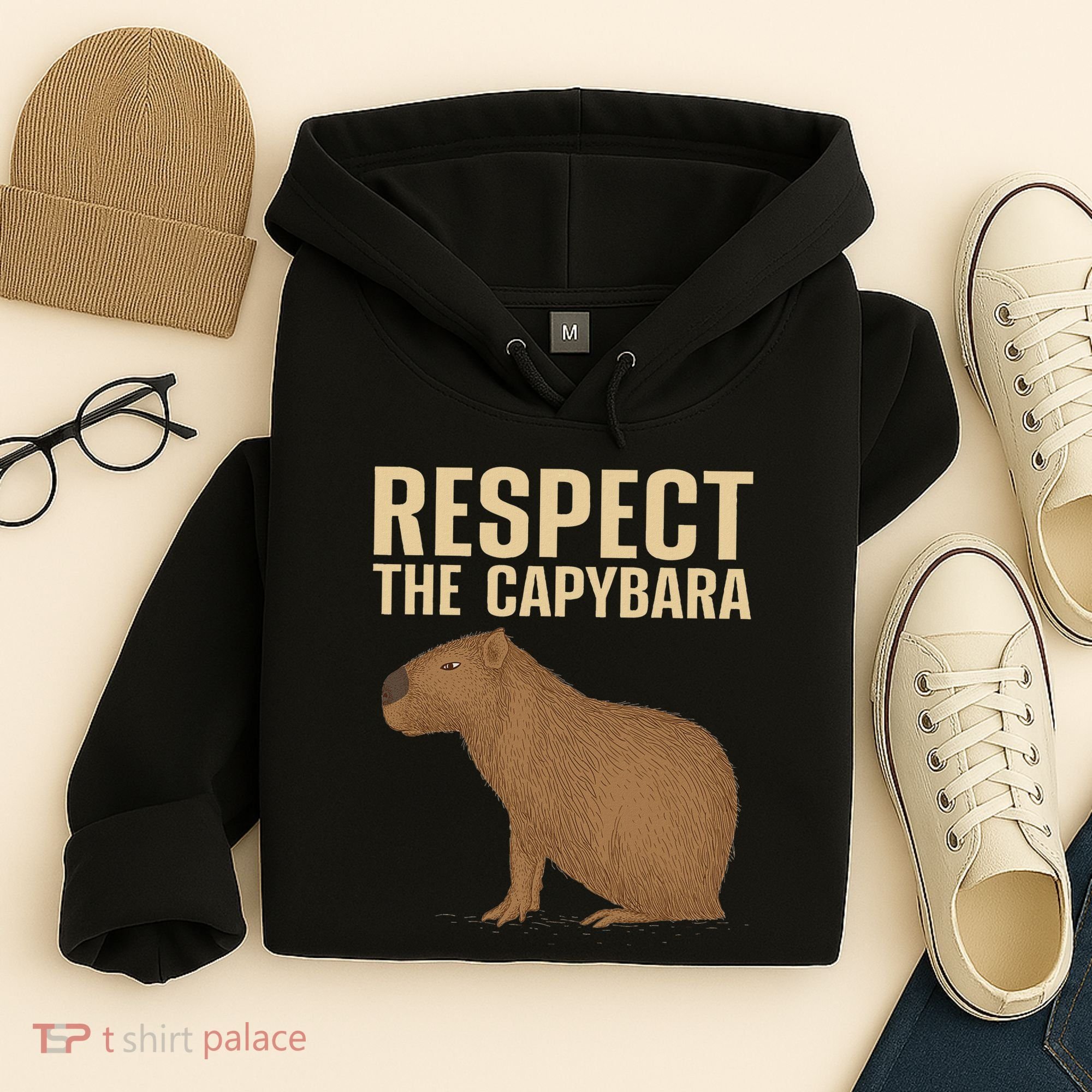 Funny Capybara Cavy Rodent Capybara Lover Hoodie