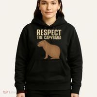 Funny Capybara Cavy Rodent Capybara Lover Hoodie thumb 5