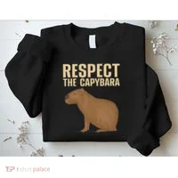 Funny Capybara Cavy Rodent Capybara Lover Sweatshirt thumb 2
