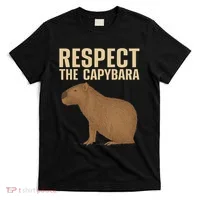 Funny Capybara Cavy Rodent Capybara Lover T-Shirt thumb 0