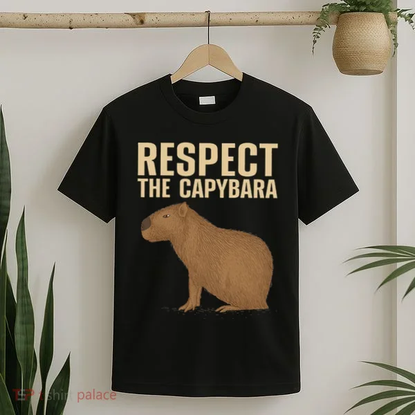 Funny Capybara Cavy Rodent Capybara Lover T-Shirt