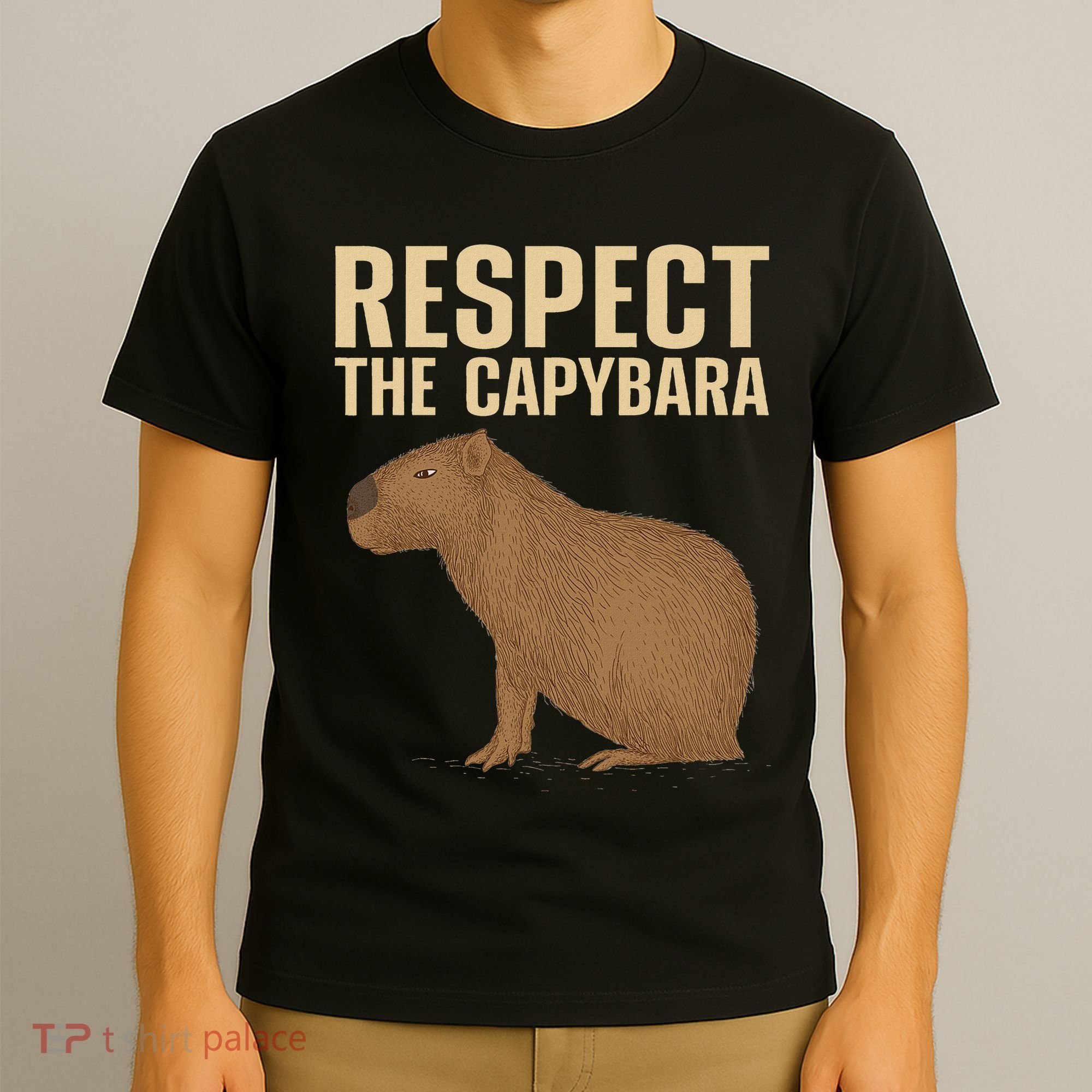 Funny Capybara Cavy Rodent Capybara Lover T-Shirt