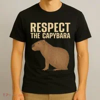 Funny Capybara Cavy Rodent Capybara Lover T-Shirt thumb 3
