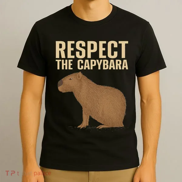 Funny Capybara Cavy Rodent Capybara Lover T-Shirt