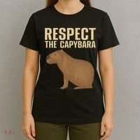 Funny Capybara Cavy Rodent Capybara Lover T-Shirt thumb 4