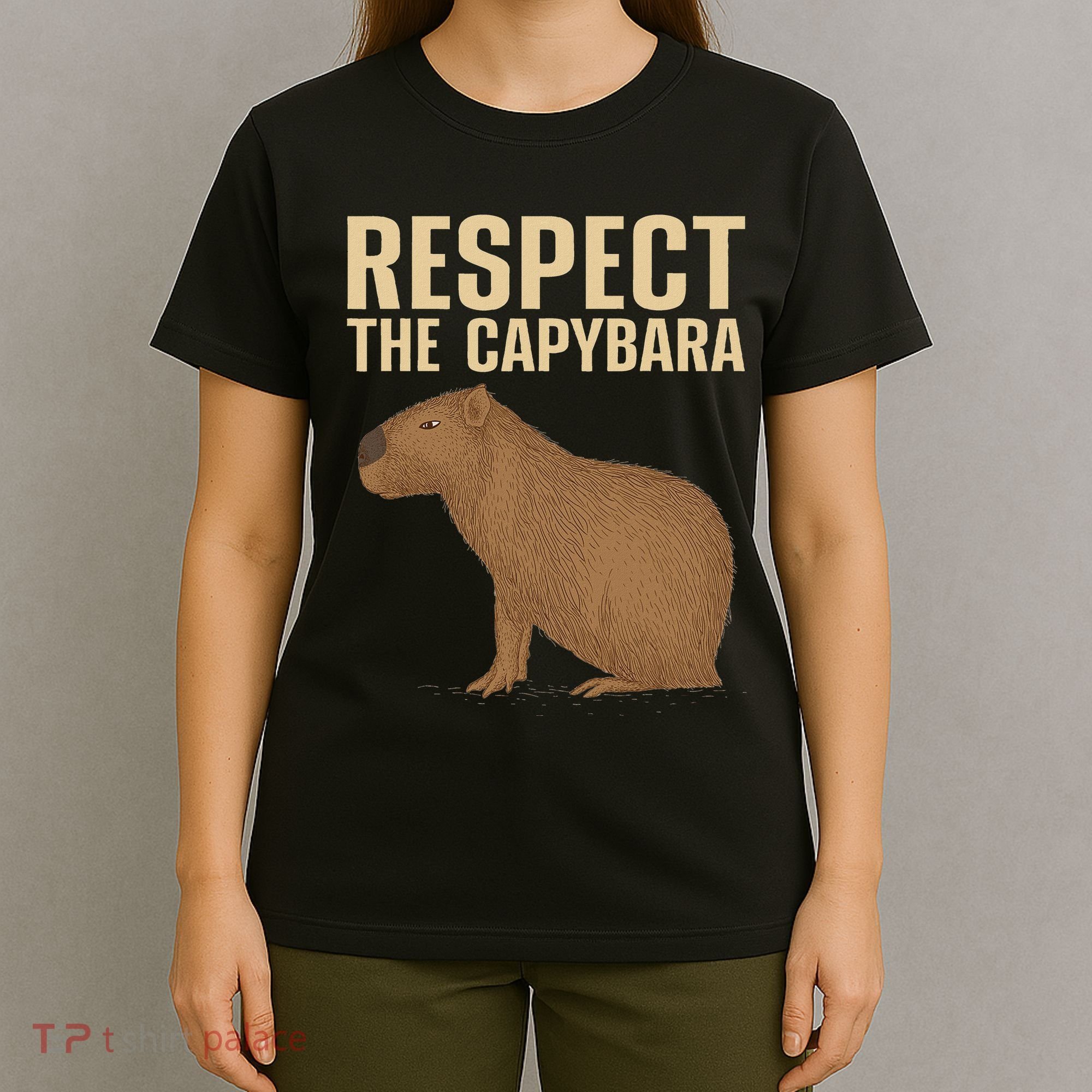 Funny Capybara Cavy Rodent Capybara Lover T-Shirt