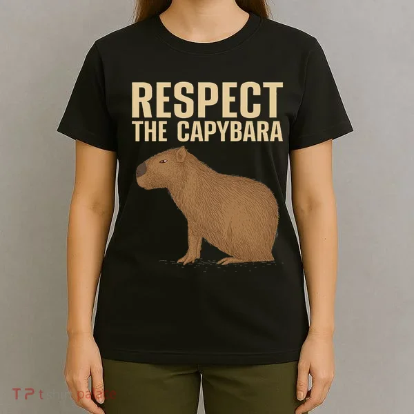 Funny Capybara Cavy Rodent Capybara Lover T-Shirt
