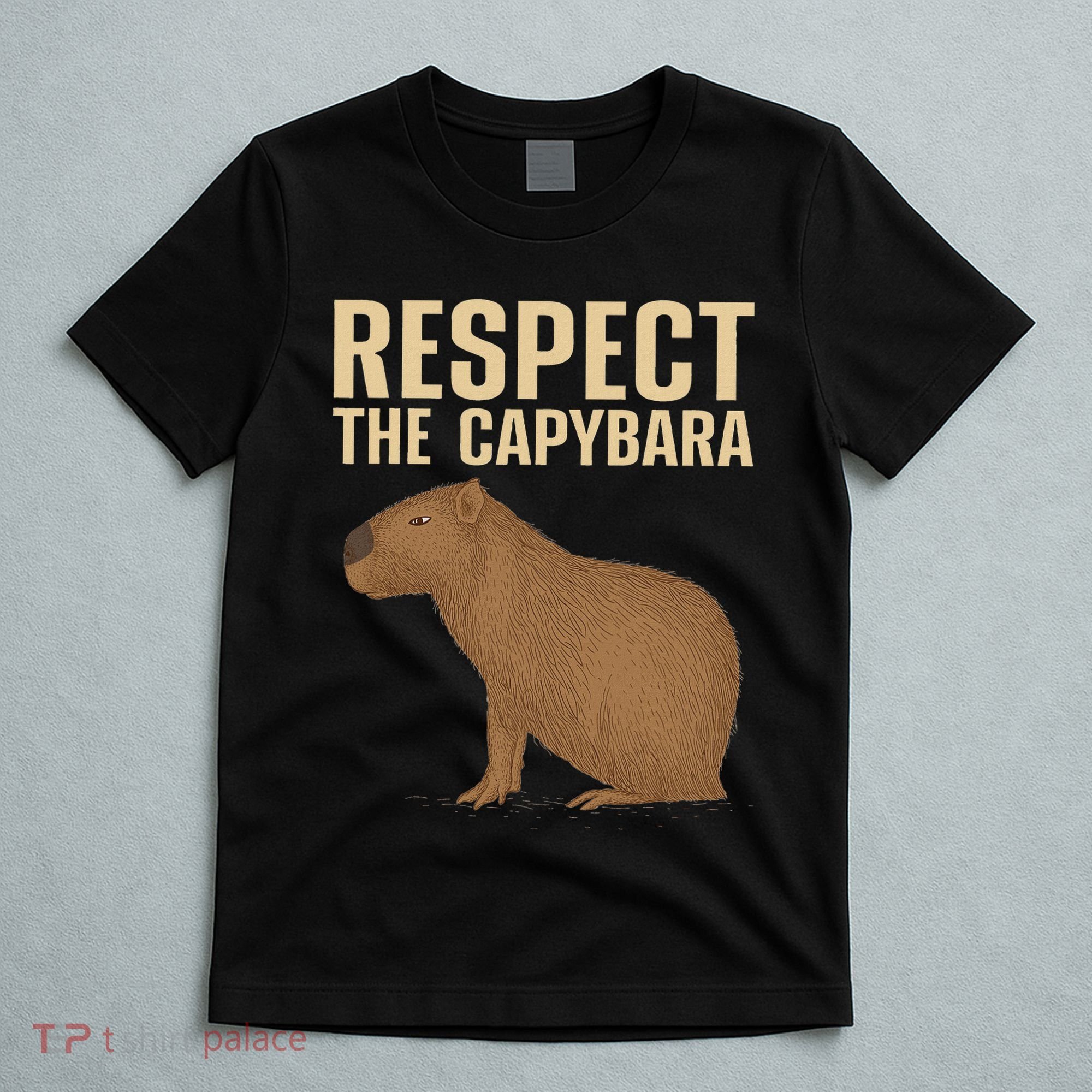 Funny Capybara Cavy Rodent Capybara Lover T-Shirt