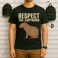 Funny Capybara Cavy Rodent Capybara Lover T-Shirt thumb 6