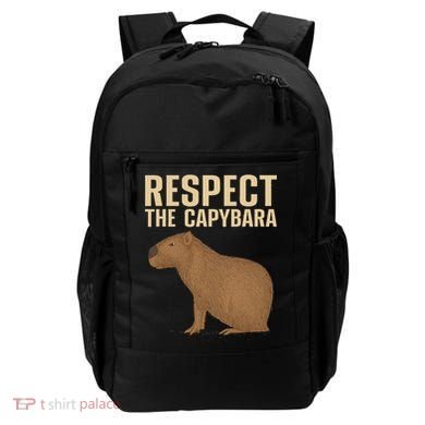 Funny Capybara Cavy Rodent Capybara Lover Backpack