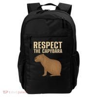 Funny Capybara Cavy Rodent Capybara Lover Backpack thumb 0