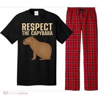 Funny Capybara Cavy Rodent Capybara Lover Pajama Set