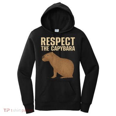 Funny Capybara Cavy Rodent Capybara Lover Women's Hoodie