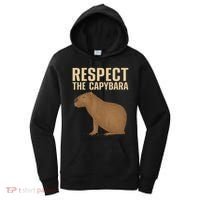Funny Capybara Cavy Rodent Capybara Lover Women's Hoodie thumb 0
