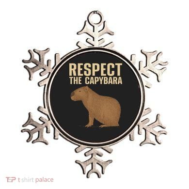 Funny Capybara Cavy Rodent Capybara Lover Ornament