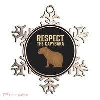 Funny Capybara Cavy Rodent Capybara Lover Ornament thumb 0