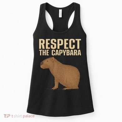 Funny Capybara Cavy Rodent Capybara Lover Women's Tank Top