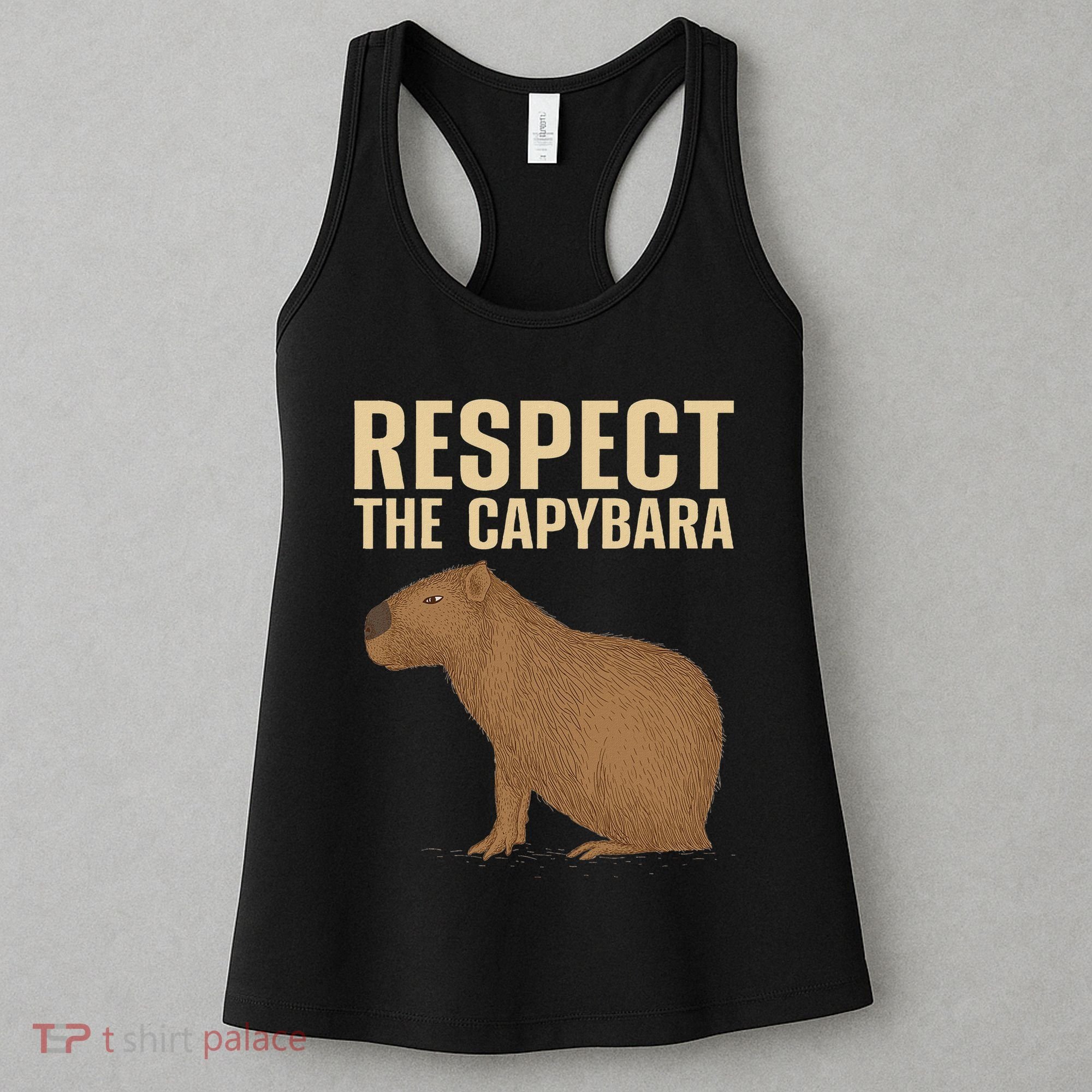 Funny Capybara Cavy Rodent Capybara Lover Women's Tank Top