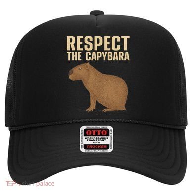 Funny Capybara Cavy Rodent Capybara Lover Hat