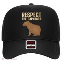 Funny Capybara Cavy Rodent Capybara Lover Hat thumb 0