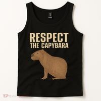 Funny Capybara Cavy Rodent Capybara Lover Tank Top thumb 2