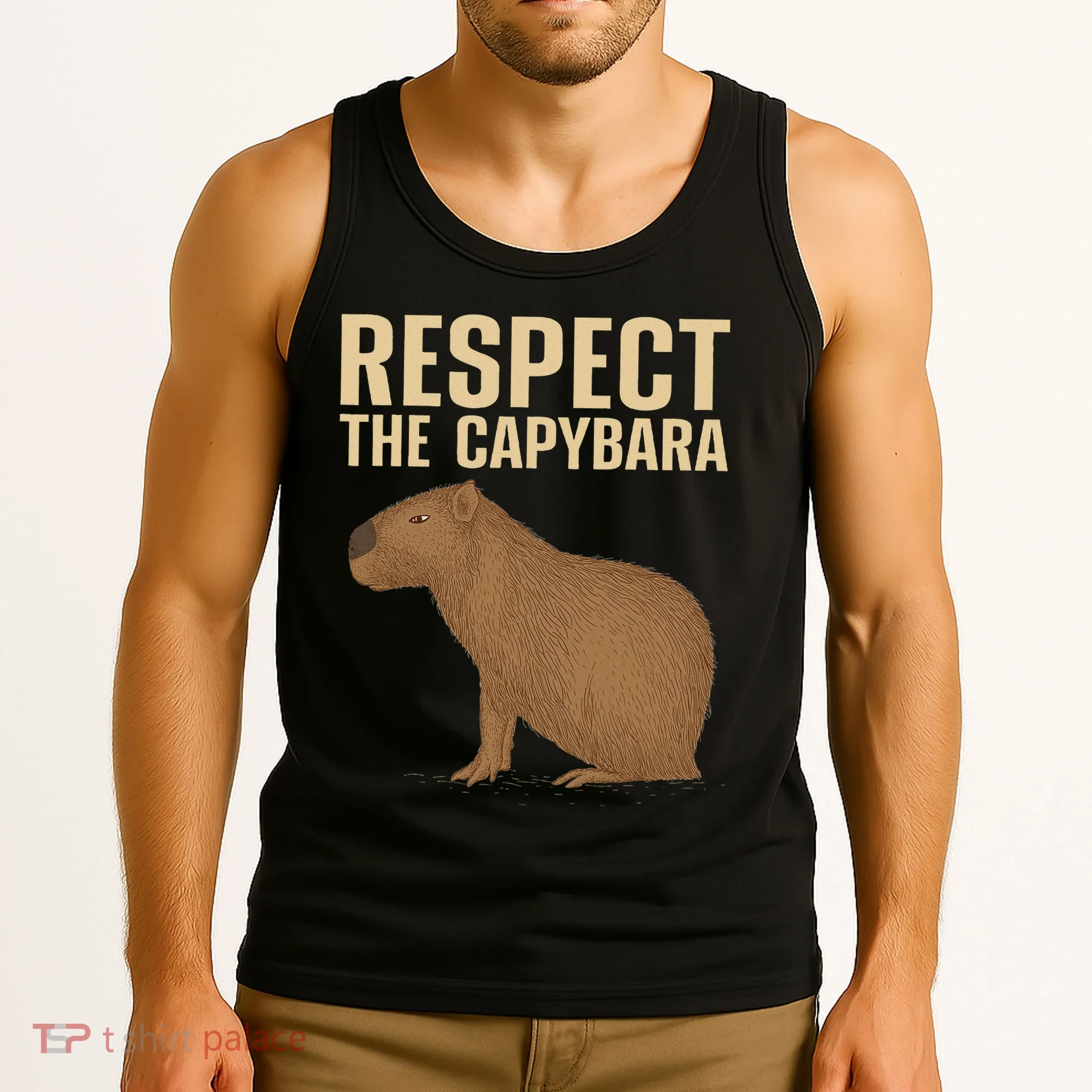 Funny Capybara Cavy Rodent Capybara Lover Tank Top