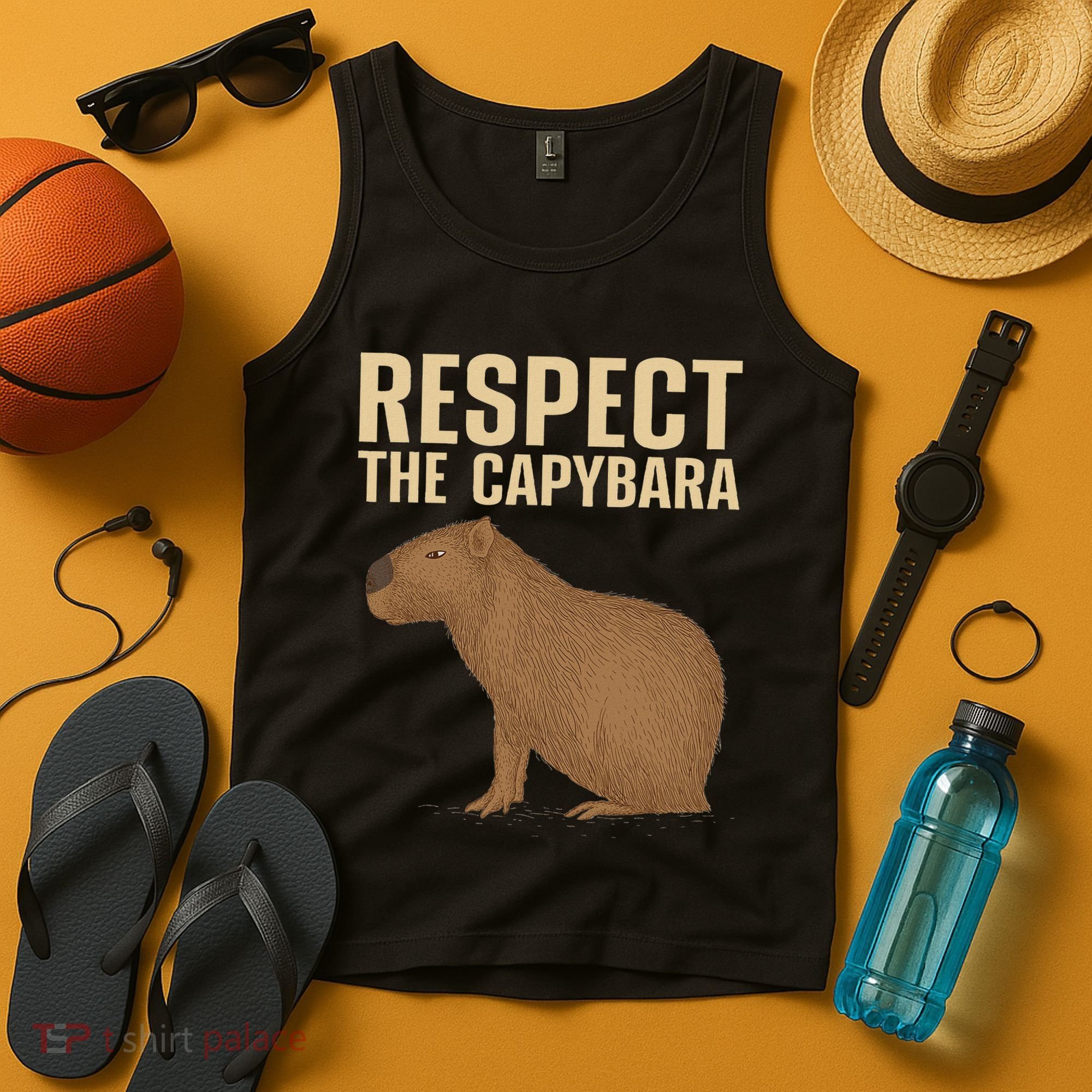 Funny Capybara Cavy Rodent Capybara Lover Tank Top