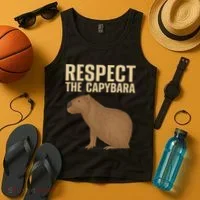 Funny Capybara Cavy Rodent Capybara Lover Tank Top thumb 4