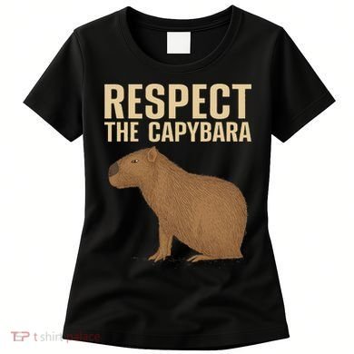 Funny Capybara Cavy Rodent Capybara Lover Women's T-Shirt