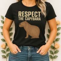 Funny Capybara Cavy Rodent Capybara Lover Women's T-Shirt thumb 2
