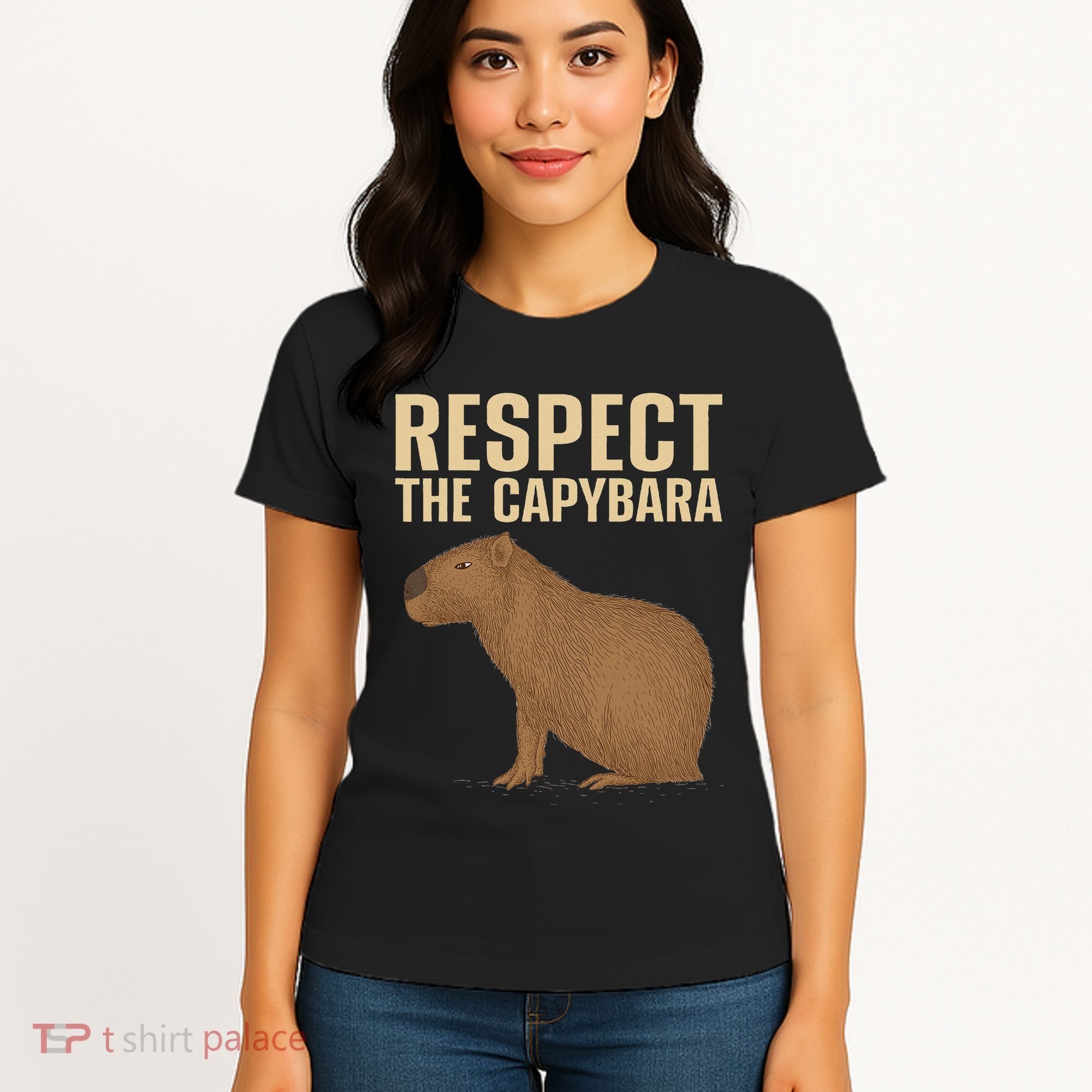 Funny Capybara Cavy Rodent Capybara Lover Women's T-Shirt