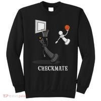 Funny Checkmate Chess Basketball Game Board King Pawn Piece Sweatshirt thumb 0