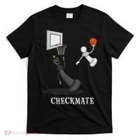 Funny Checkmate Chess Basketball Game Board King Pawn Piece T-Shirt thumb 0