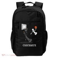 Funny Checkmate Chess Basketball Game Board King Pawn Piece Backpack thumb 0