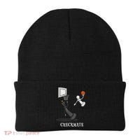 Funny Checkmate Chess Basketball Game Board King Pawn Piece Beanie thumb 0