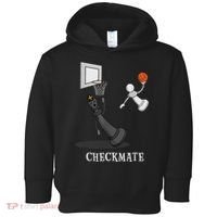 Funny Checkmate Chess Basketball Game Board King Pawn Piece Toddler Hoodie thumb 0