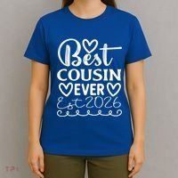 Funny Cousin Crew Matching Fam Best Cousin Since 2026 Family Gift T-Shirt thumb 4
