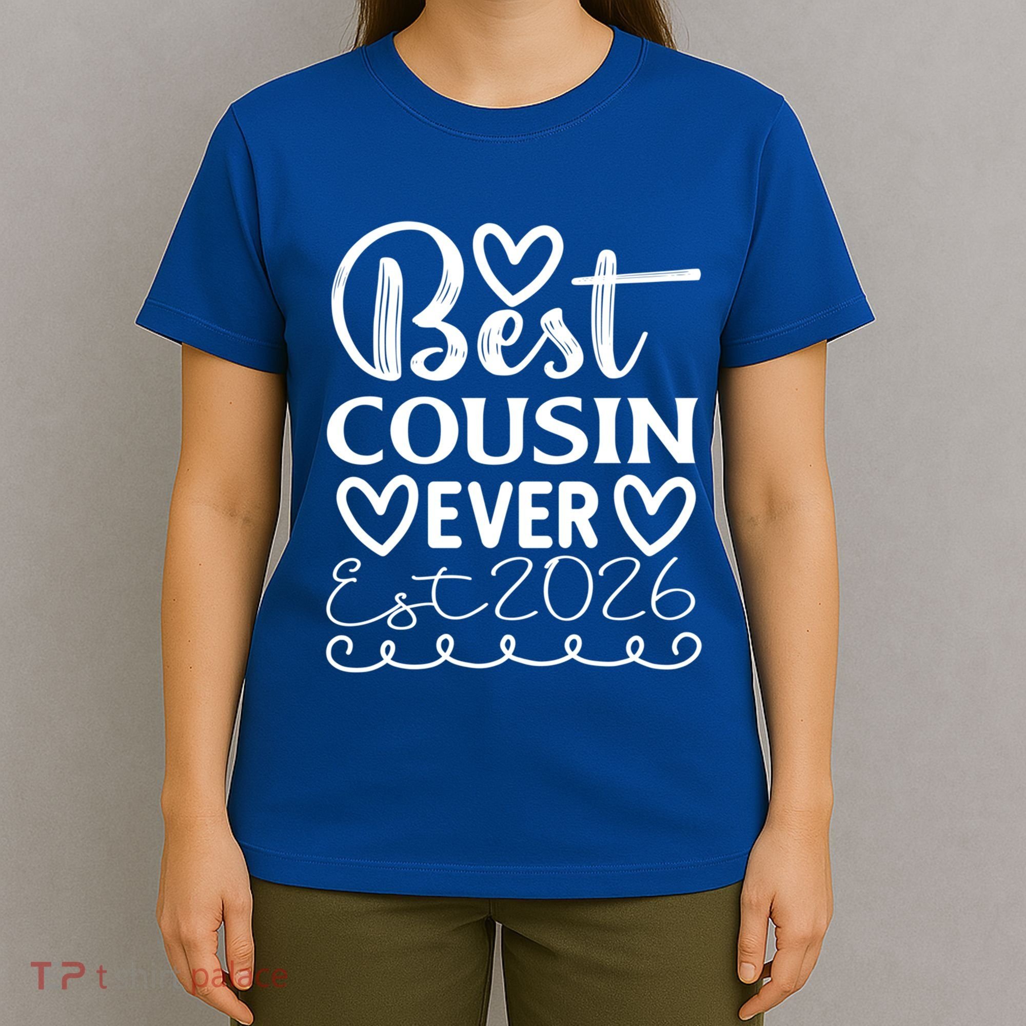 Funny Cousin Crew Matching Fam Best Cousin Since 2026 Family Gift T-Shirt