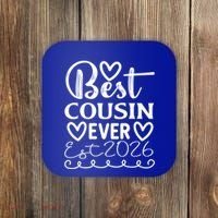 Funny Cousin Crew Matching Fam Best Cousin Since 2026 Family Gift Coaster thumb 0