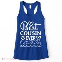 Funny Cousin Crew Matching Fam Best Cousin Since 2026 Family Gift Women's Tank Top thumb 0