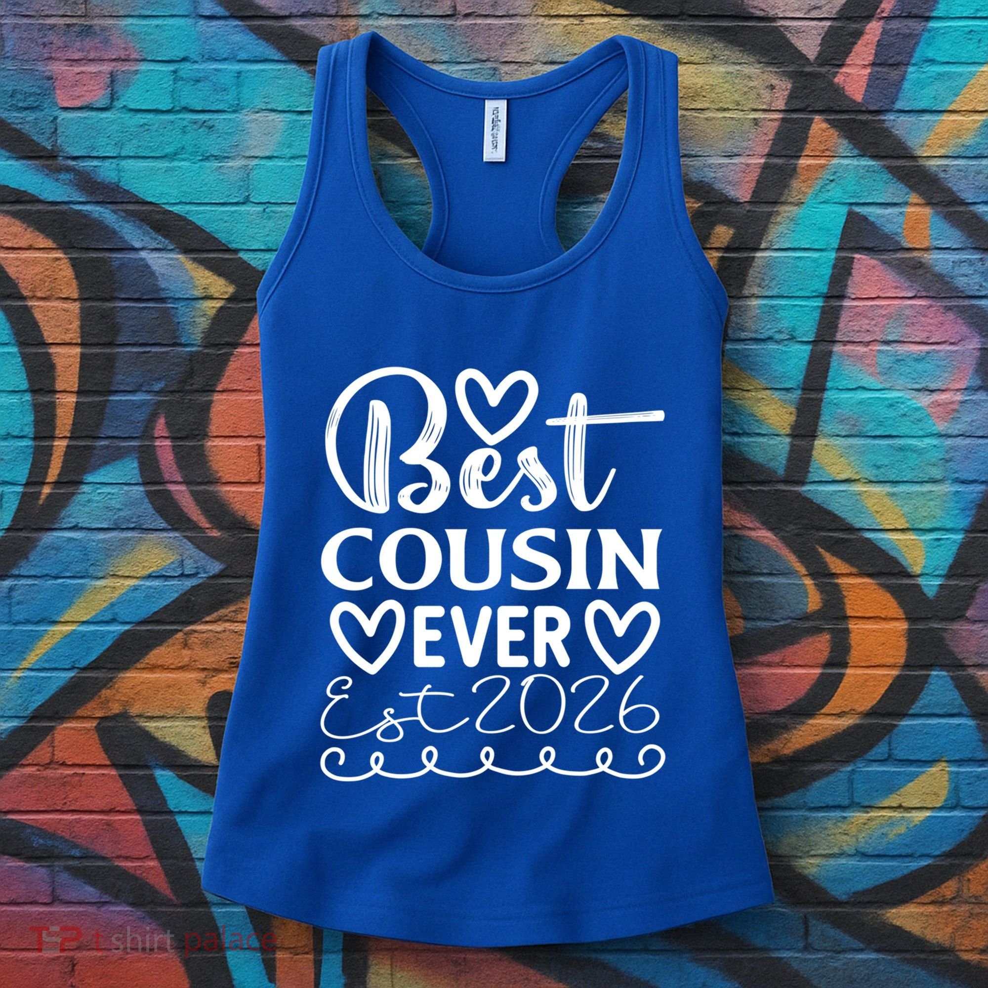 Funny Cousin Crew Matching Fam Best Cousin Since 2026 Family Gift Women's Tank Top