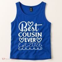 Funny Cousin Crew Matching Fam Best Cousin Since 2026 Family Gift Tank Top thumb 2